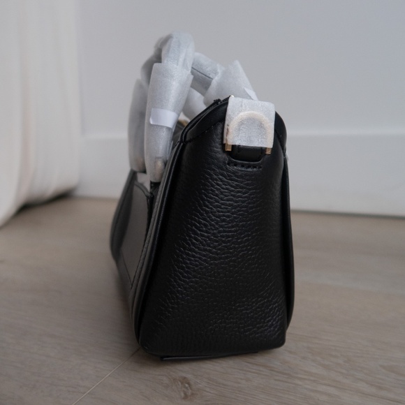 Michael Kors Carine Extra-Small Logo Satchel - Black - Picture 2 of 4